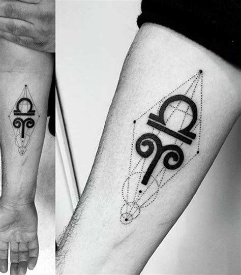 tatuajes del signo libra para hombres|33 tatuajes del signo Libra del zodiaco